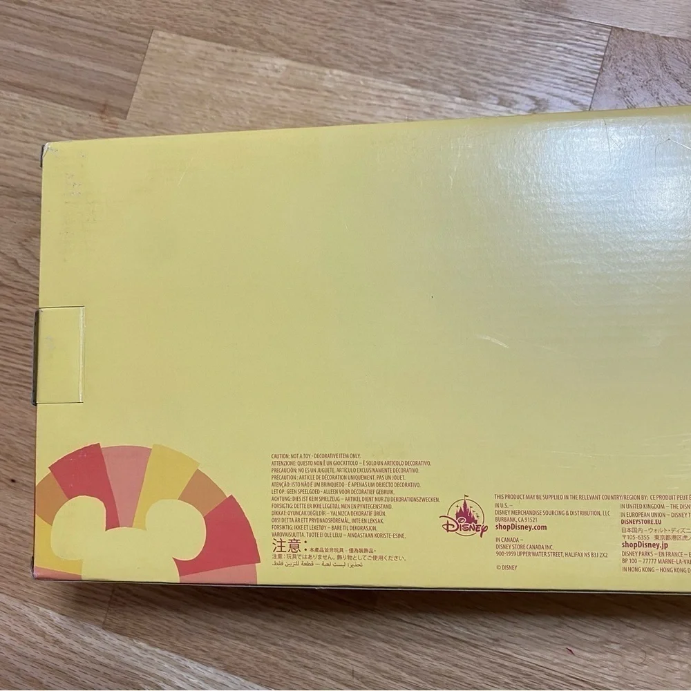 Disney Store Japan Mickey Mouse Ear Book Ends Lion King NEW 6.3”